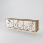 WILD TENDERNESS Móvel de TV com 3 Portas em Efeito Carvalho