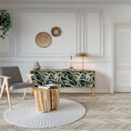 EERIE STROMANTHE Móvel de TV com 3 Portas em Efeito Carvalho