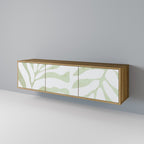 BOTANICAL SPARK Móvel de TV com 3 Portas em Efeito Carvalho