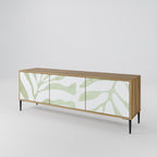 BOTANICAL SPARK Móvel de TV com 3 Portas em Efeito Carvalho