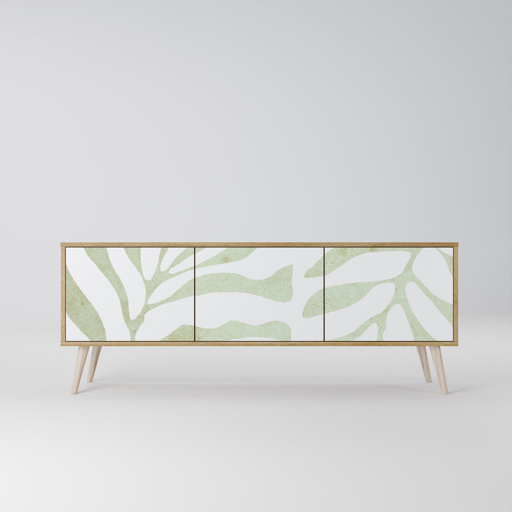 BOTANICAL SPARK Móvel de TV com 3 Portas em Efeito Carvalho