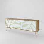 BOTANICAL SPARK Móvel de TV com 3 Portas em Efeito Carvalho