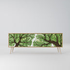 WILDERNESS DASH Móvel de TV com 3 Portas em Efeito Carvalho