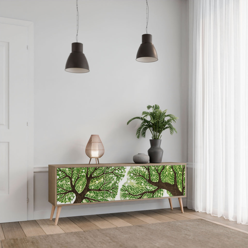 WILDERNESS DASH Móvel de TV com 3 Portas em Efeito Carvalho