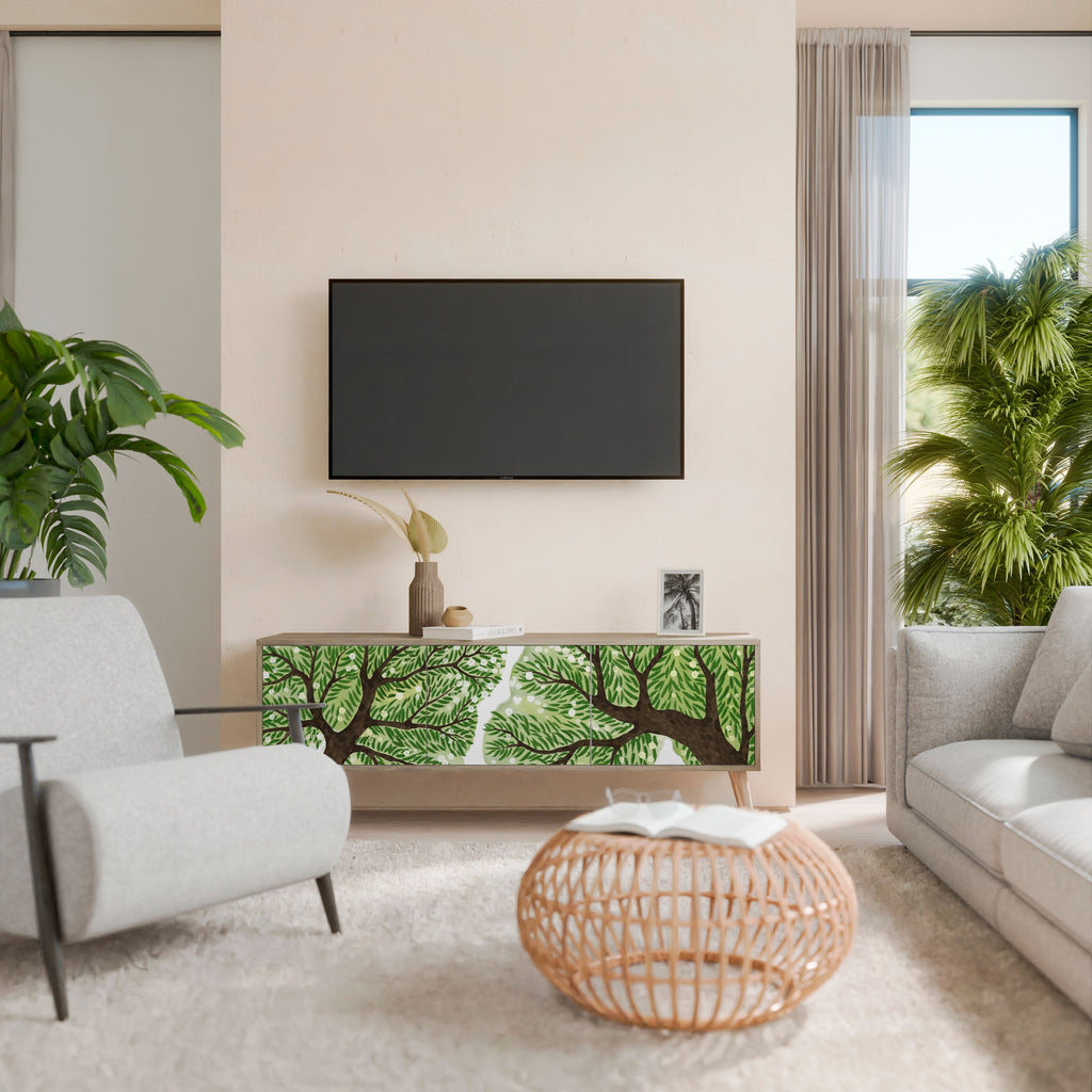 WILDERNESS DASH Móvel de TV com 3 Portas em Efeito Carvalho