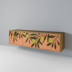 JUICY OLIVES Móvel de TV com 3 Portas em Efeito Carvalho