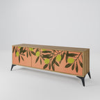 JUICY OLIVES Móvel de TV com 3 Portas em Efeito Carvalho