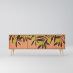 JUICY OLIVES Móvel de TV com 3 Portas em Efeito Carvalho