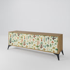 PALM SPRING Móvel de TV com 3 Portas em Efeito Carvalho