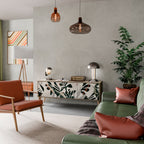 VERDURE FORMATION Móvel de TV com 3 Portas em Efeito Carvalho