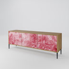 SWEET TROPICS Móvel de TV com 3 Portas em Efeito Carvalho