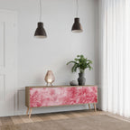 SWEET TROPICS Móvel de TV com 3 Portas em Efeito Carvalho