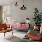 SWEET TROPICS Móvel de TV com 3 Portas em Efeito Carvalho