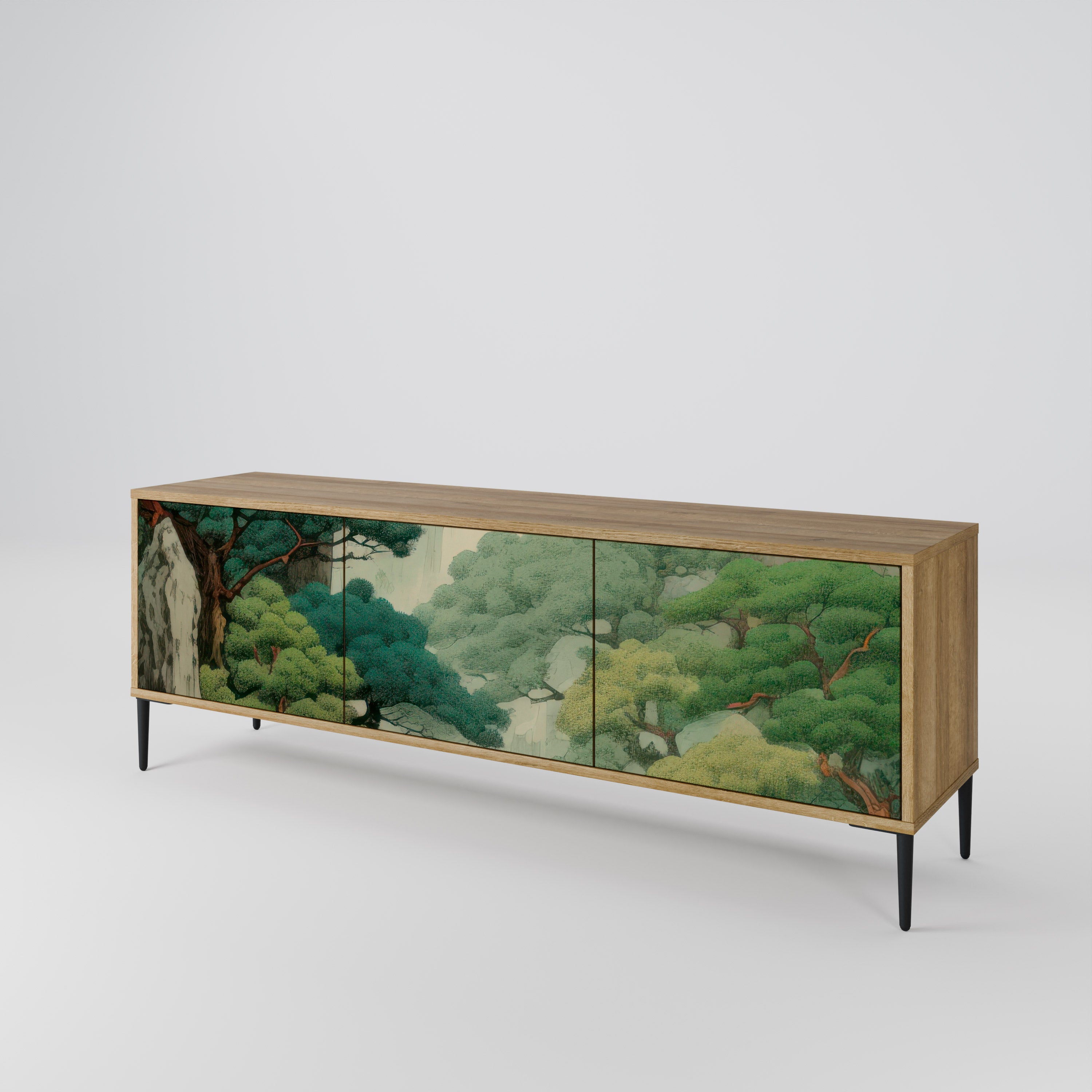 VERDURE ABYSS Móvel de TV de 3 Portas