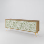 FENNEL BALDACHIN Móvel de TV com 3 Portas em Efeito Carvalho