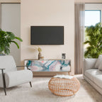 VELVET CROSSING Móvel de TV com 3 Portas em Efeito Carvalho