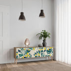 LEMON TREE Móvel de TV com 3 Portas em Efeito Carvalho