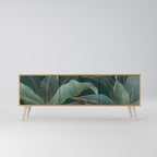 ROYAL GREEN Móvel de TV com 3 Portas em Efeito Carvalho