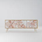 AUTUMN FRAGILITY Móvel de TV com 3 Portas em Efeito Carvalho