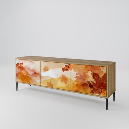 TRACES OF AUTUMN 3-Door TV Cabinet