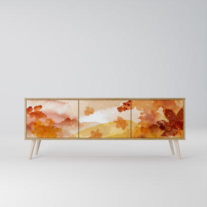 TRACES OF AUTUMN 3-Door TV Cabinet