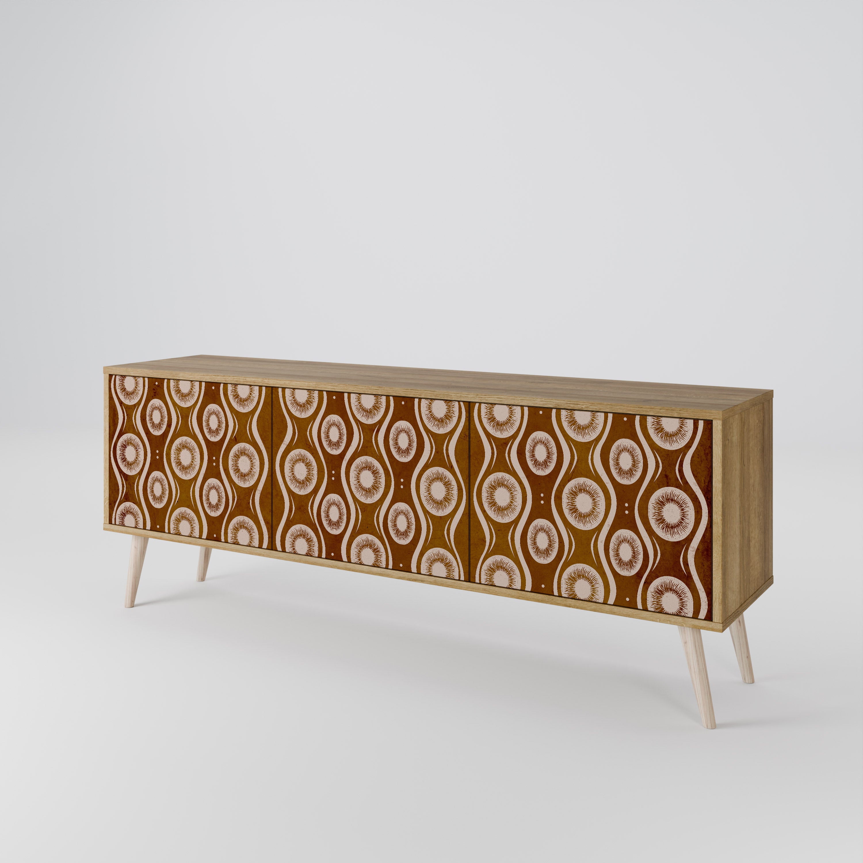BROWN EYES 3-Door TV Cabinet