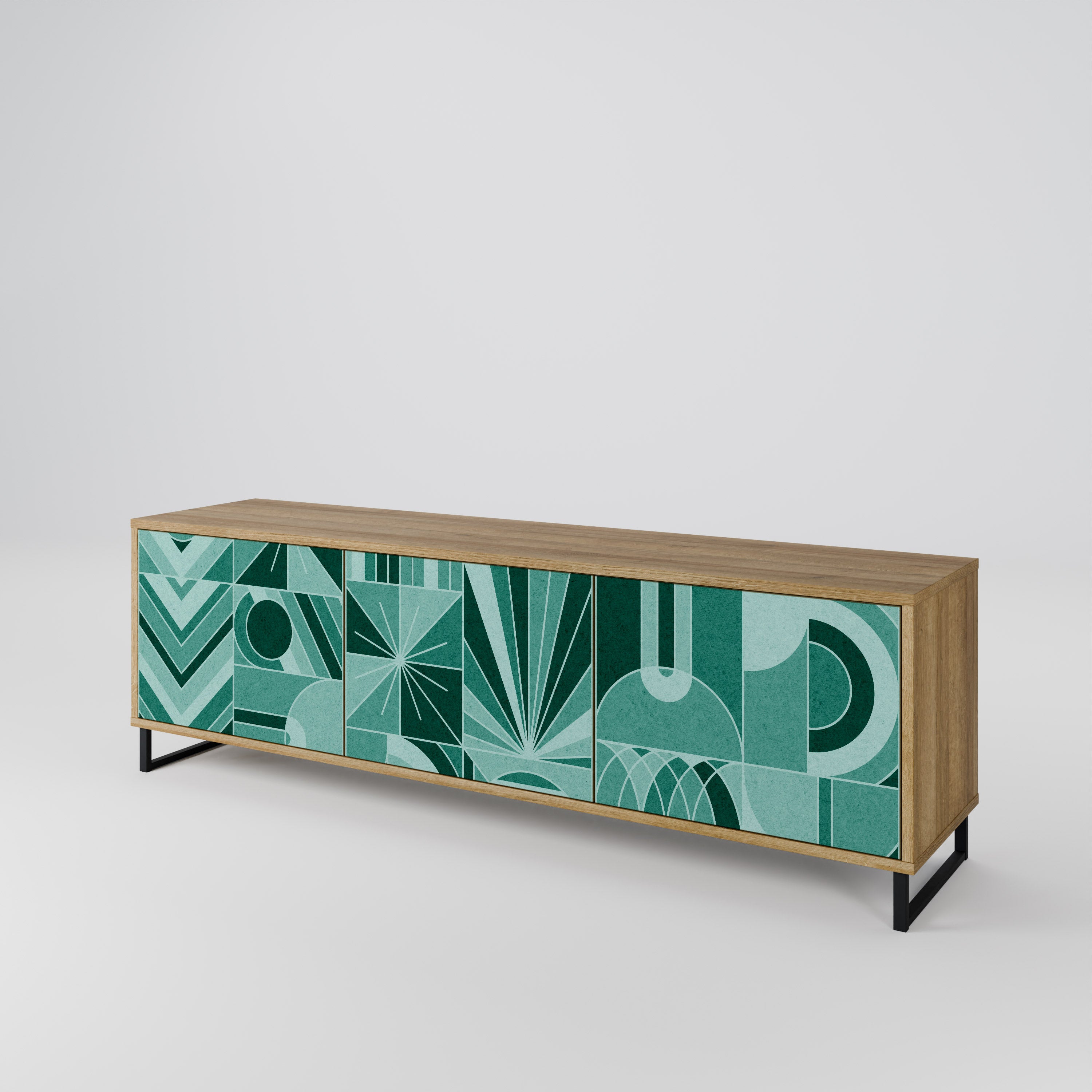 HARMONIC GRID 3-Door TV Cabinet
