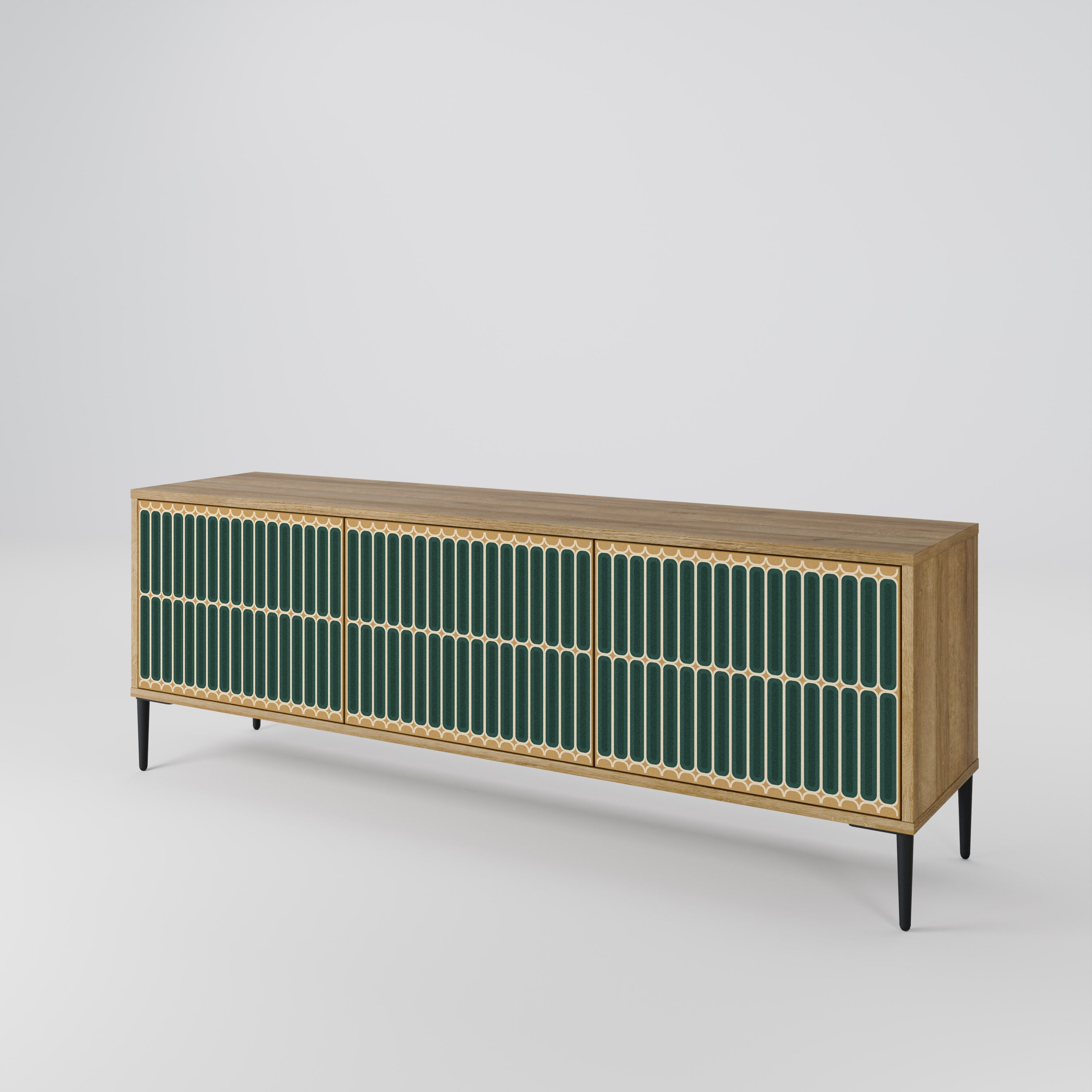ILUSION GATE 3-Door TV Cabinet