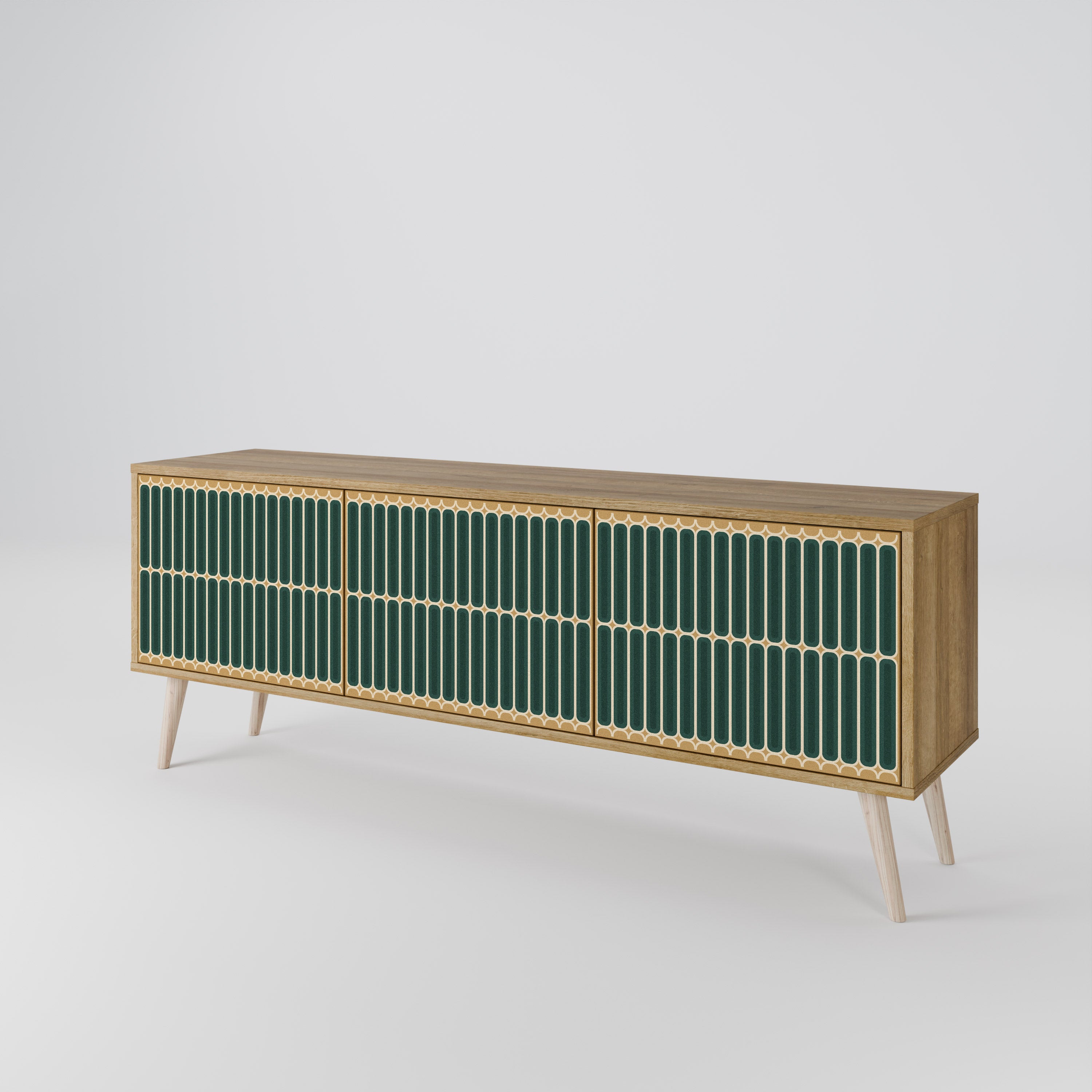 ILUSION GATE 3-Door TV Cabinet