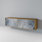 MUTED ARC Móvel de TV com 3 Portas em Efeito Carvalho