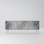 MUTED ARC Móvel de TV com 3 Portas em Efeito Carvalho