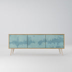 SKY WASH Móvel de TV com 3 Portas em Efeito Carvalho