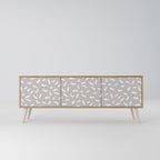 PASSING SECONDS Móvel de TV com 3 Portas em Efeito Carvalho