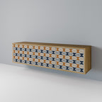 REFLECTION RANGE Móvel de TV com 3 Portas em Efeito Carvalho