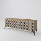 REFLECTION RANGE Móvel de TV com 3 Portas em Efeito Carvalho