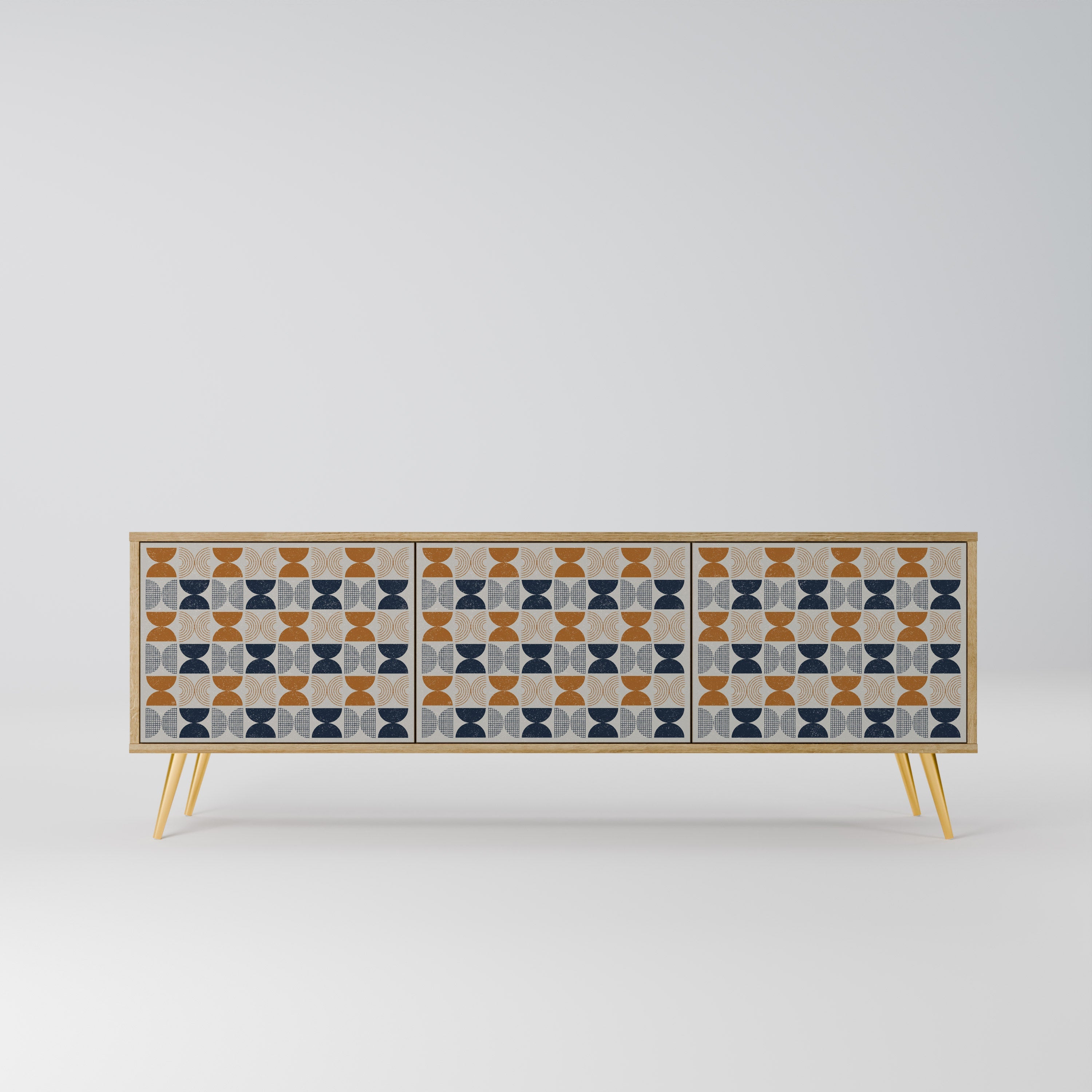 REFLECTION RANGE Móvel de TV com 3 Portas em Efeito Carvalho