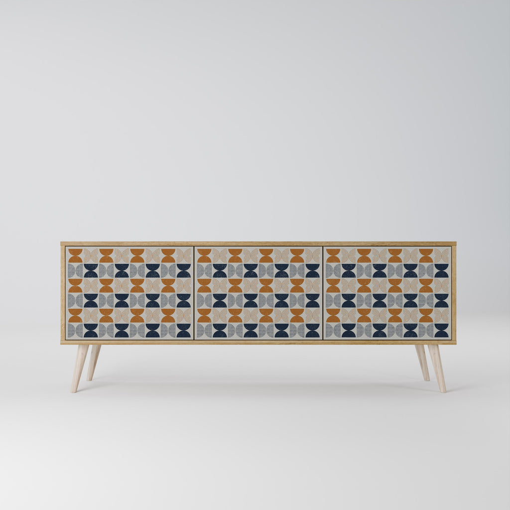 REFLECTION RANGE Móvel de TV com 3 Portas em Efeito Carvalho