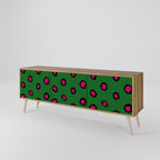 FUNKY SPOTS Móvel de TV com 3 Portas em Efeito Carvalho