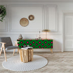 FUNKY SPOTS Móvel de TV com 3 Portas em Efeito Carvalho