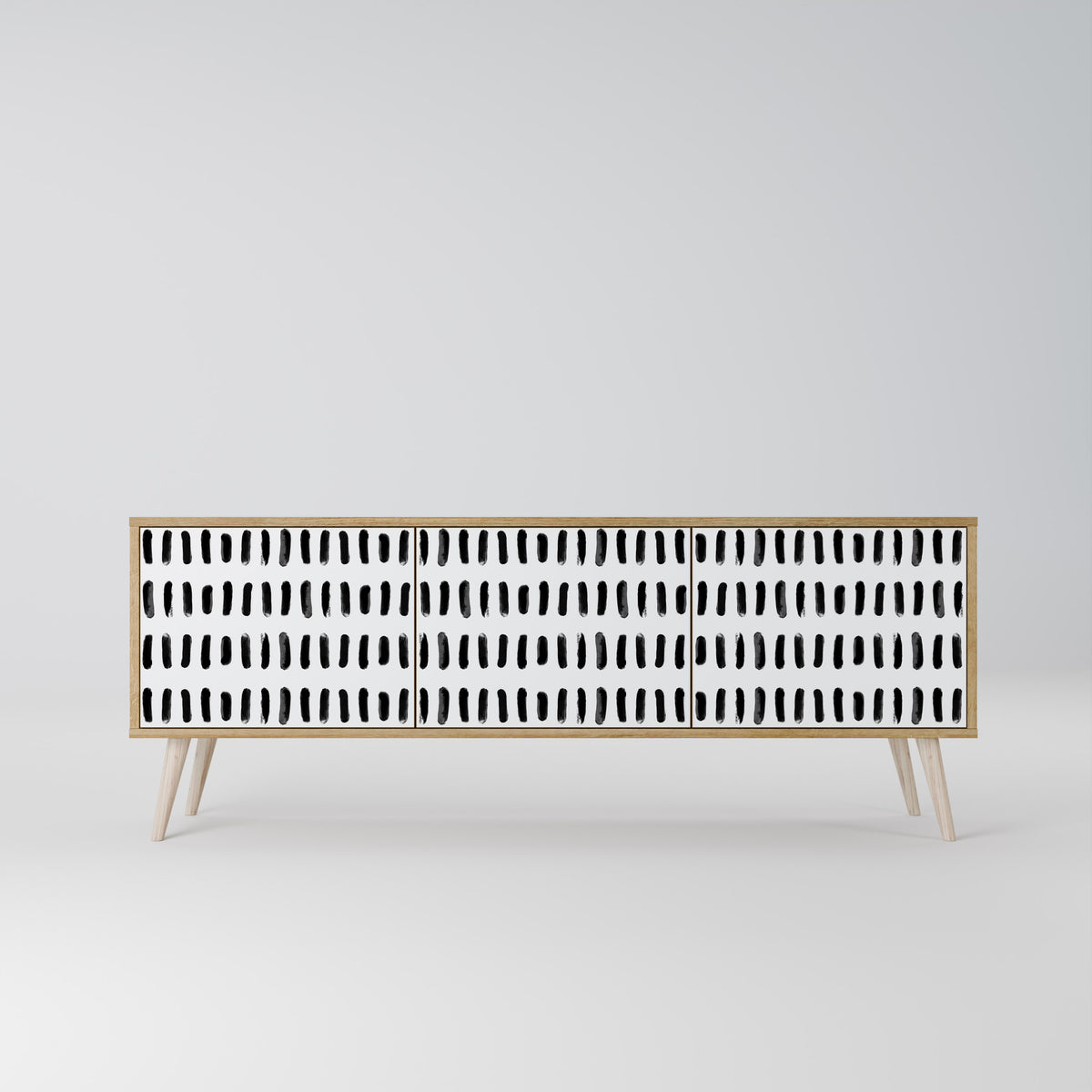 NIGHTY MELODIES 3-Door TV Cabinet
