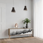 MONOCHROME MIRAGE Móvel de TV com 3 Portas em Efeito Carvalho