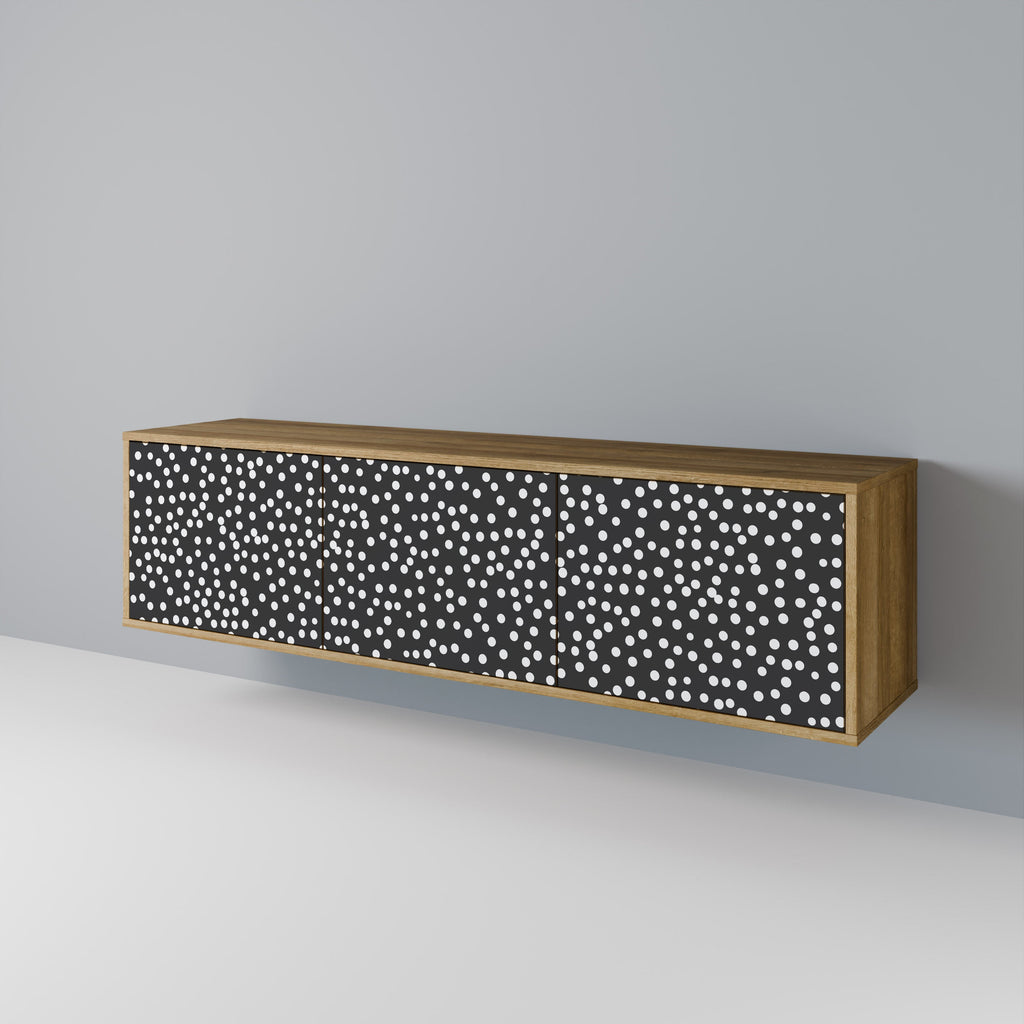 BLINDING LIGHTS Móvel de TV com 3 Portas em Efeito Carvalho