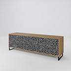 BLINDING LIGHTS Móvel de TV com 3 Portas em Efeito Carvalho