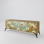 DREAMY MEADOW Móvel de TV com 3 Portas em Efeito Carvalho