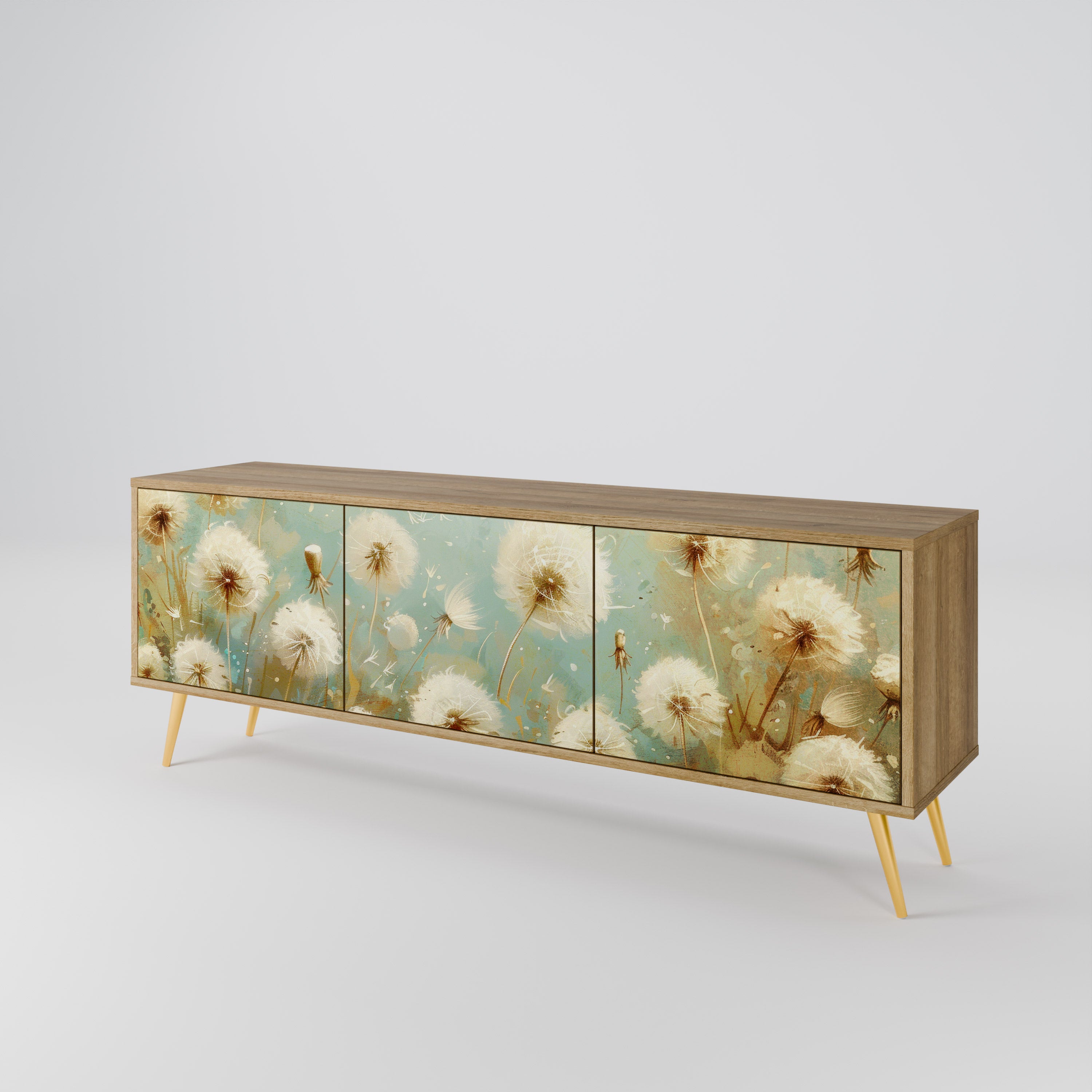 DREAMY MEADOW 3-Door TV Cabinet