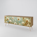 DREAMY MEADOW Móvel de TV com 3 Portas em Efeito Carvalho