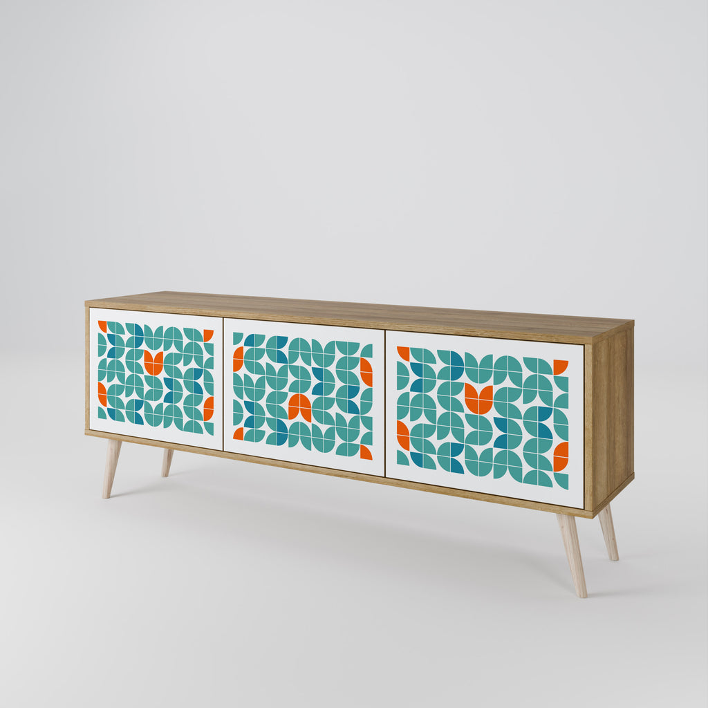 BE THE CHANGE Móvel de TV de 3 Portas