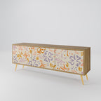 SPRING WHIMSY Móvel de TV com 3 Portas em Efeito Carvalho