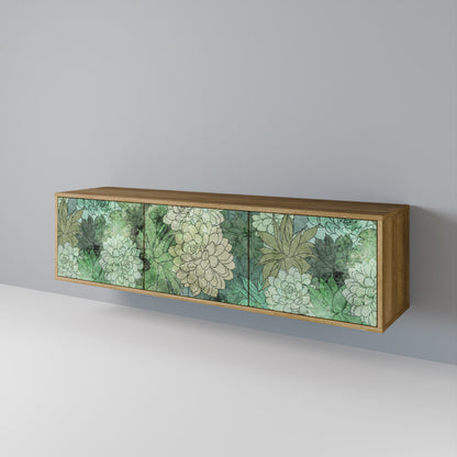 SUCCULENT CLUSTER Móvel de TV de 3 Portas