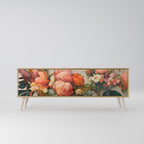 STYLISH BEAUTY Móvel de TV com 3 Portas em Efeito Carvalho